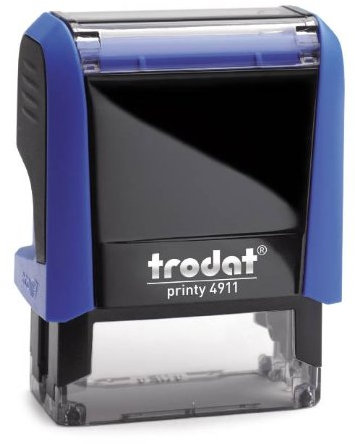 trodat 44722 Textstempelautomat Printy 4911 4.0, blau