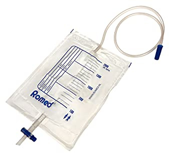 Romed Urinbeutel 2 Liter mit Ventil und T-Ablass UB2LSTTV (Menge: 50 Stück)