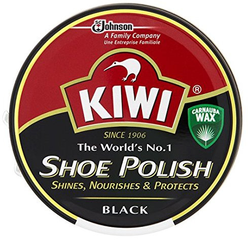 Kiwi Black Leather Shoe Polish 100Ml