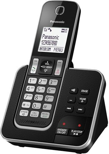 Panasonic KX-TGD620 Cordless Phone with Answering Machine ( Hands Free Functionality )