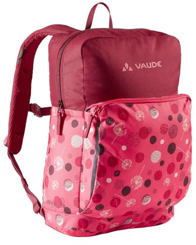VAUDE Kinderrucksack Minnie Jungen & Mädchen, reflektierend – Pink | Komfortabler Kindergarten und Wanderrucksack Kinder 10 L – Wetterfester Schulrucksack mit viel Stauraum