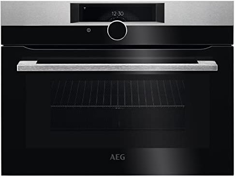 AEG KMK965090M Kompaktbackofen mit Mikrowelle Edelstahl