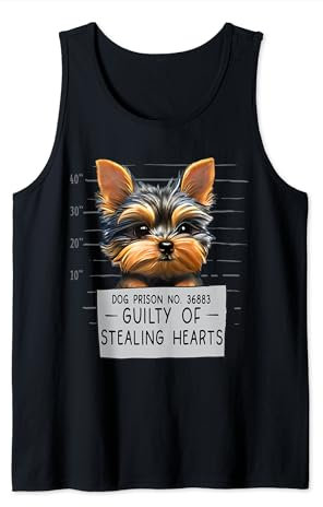 Yorkshire Terrier Teacup Pet Collar Teacup Dog Teacup Yorkie Tank Top