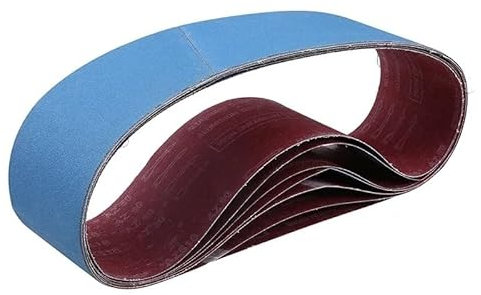 Bandes de ponceuse à bande Papier de verre for outils électriques Bandes de papier de verre de polissage Bandes de papier de verre d'ébavurage Bandes de papier de verre grossières et fines Ensemble de