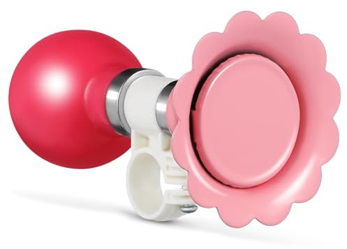 Kisangel Cornetta per Bicicletta per Ragazzo Ragazza Design Divertente Suono Forte e Accessorio per Manubrio Corno Aria per Biciclette e Scooter per Ragazzi e Ragazze