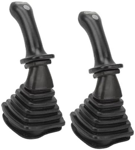 JUNPIY 2 manijas de Joystick for Excavadora con Cubierta Antipolvo, for Doosan DH DX150 215 225 300 37020119C Joystick de Excavadora