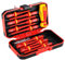 Insulated Screwdriver Set, 13 Pcs VDE Insulated Electricians Tools Kit with Hard Case | Chrome Vanadium Steel Magnetic Interchangeable Screw Drivers Sets for Electrical, Home and DIY Projects