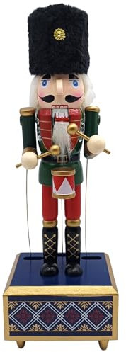 Casse-noisette de Noël en bois - Soldat - Décoration debout pour Noël