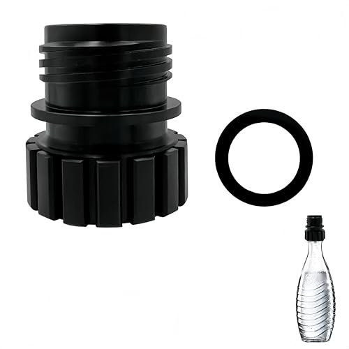 Adapter für Glasflaschen, Adapter, Schnellverbinder, Anpassung für Terra Sodastream, 0,7 l, Wasserdampf, Schnellverbindung, Glasflaschen