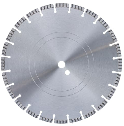 WEFARU Diamanttrennscheibe TLB 10 Ø 700 mm – Turbo-Segmente, 25,4 mm Bohrung, 10 mm Segmenthöhe – Profi-Trennscheibe für Beton, Ziegel, Kalksandstein, Waschbeton – Nass- & Trockenschnitt