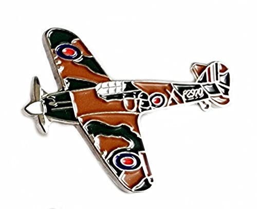 Metall-Nagellack Badge WW2 Uragano RAF Flugzeug