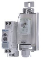 HAGER EEN100 Dämmerungsschalter m. Aufbaufühle