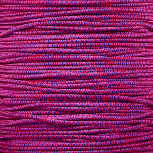 Hubba Bubba Gummiseil, 0,3 cm Durchmesser, 30,3 m – elastisches Stretchmaterial für individuelle Bungee-Längen