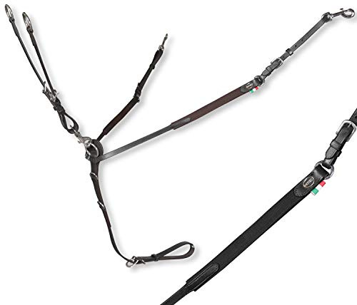 Horses Pettorale Double Nero Cob