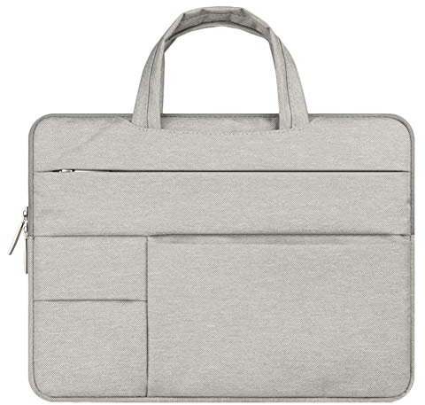 Housse Ordinateur Portable Antichoc Pochette Sacoche Compatible avec Ultrabooks Et Netbooks, 12 Pouces, Gris1