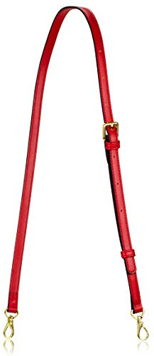 Allzedream Taschengurt Leder Umhängetasche Einstellbar Gurt Zum Wechseln Damen Schultertaschen (Rot)