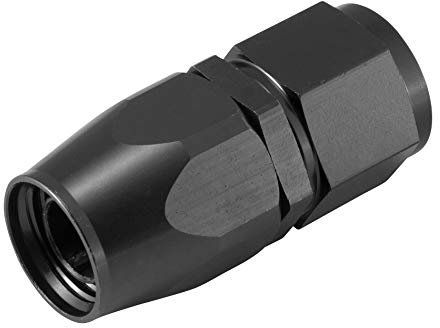 Alu Fitting AN10 gerade 7/8 - 14UNF | Schwarz