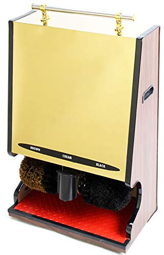 Automatique À Induction Cireuse De Chaussure, Chaussures Électrique Polisseuse, Brosse De Nettoyage Kit Chaussures Automatique Polisseuse Convient Pour Entrée Hôtel Hôtel Sales Center Club De,D'or
