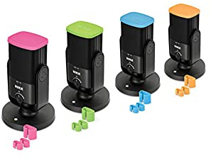 RØDE COLORS Set 1 para NT-USB Mini Rosa Verde Azul Naranja Tapas RØDE Clips