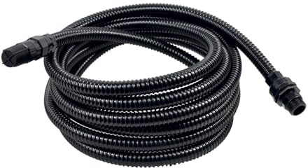 Tuyau aspiration flexible 7 mètres pour pompe à eau-diamètre 22mm avec crépine et clapet anti-retour