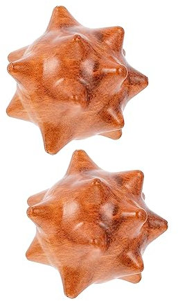 2 Pz Palla Fitness Perline Da Massaggio Palle Di Mano Cinesi Palloni Appuntiti a Mano Globo Per Grilletto Mano Bal Di Allenamento Fisioterapia Pvc Tenere La Palla