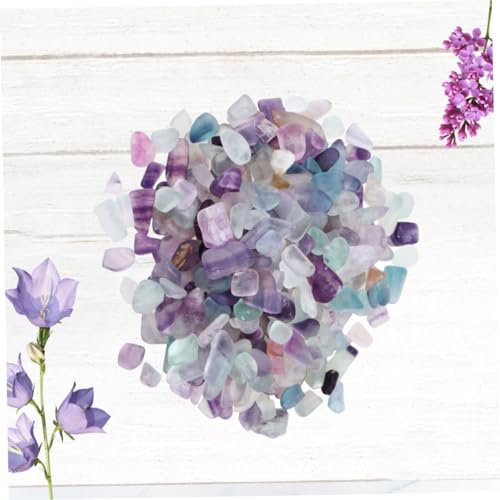 Cabilock Guijarros Luminosos para Acuario Adorno de Cristal Natural para Pecera en 1