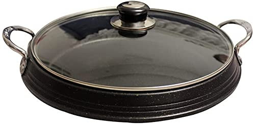 ZHZXBDGQ Cheese Fondue Pan Seafood Pot Rice Cake Pot Cheese Pan Korean Hotpot Induction