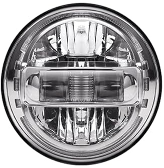 Projecteur Principal auto Pour Nissan, Pour Patrol Y60, Pour Safari Ensemble Phares DRL 12V-24V Phares Avant(Chrome)