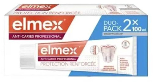 Elmex Anti-Karies Professional Zahnpasta, 2 x 100 ml