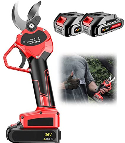ZXCVBNMQ Tijeras de podar eléctricas inalámbricas Podadora eléctrica Recargable para arbustos de Flores de Ramas de árboles