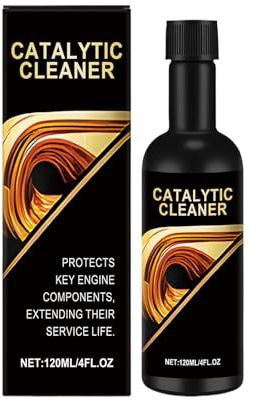 Pulitore Catalitico 120 ml di Liquido per la Cura del Motore e la Rimozione | Pulitore Rimozione Carbonio Tubi Agente Rimuovitore e Manutenzione del 'Olio per Iniettori e Emissi