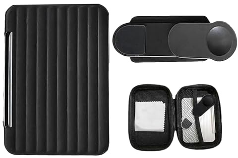 Selfie spegel för smarttelefon - bärbar justerbar reflektor med klämma och handtag, kompakt spegelreflektion för inspelningar vikbar spegelreflektor för telefonfotografering