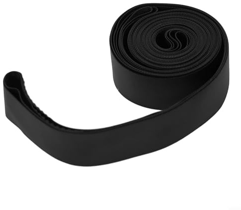 Besttoolifes Ztto Bande de jante sans chambre à air en PVC pour revêtement de jante pour pneu de route résistant aux crevaisons pour protéger la chambre à air et étendre les vélos (29, noir)