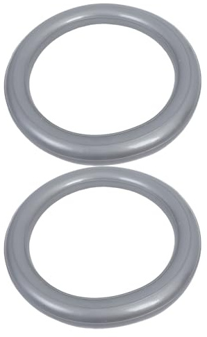Toyvian Base de Estabilidad Antideslizante para Pelota de Ejercicio 2 Unidades, Soporte Engrosado Gris para Pelota de Yoga de 60 Cm, Asiento Seguro y Compacto para Fitness en Casa