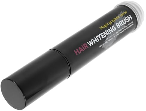 Lápiz para Retocar Raíces Marrón, Cobertura de Canas, Portátil | Plástico, Aplicación Localizada, Color Resistente al Desvanecimiento, para Mujeres