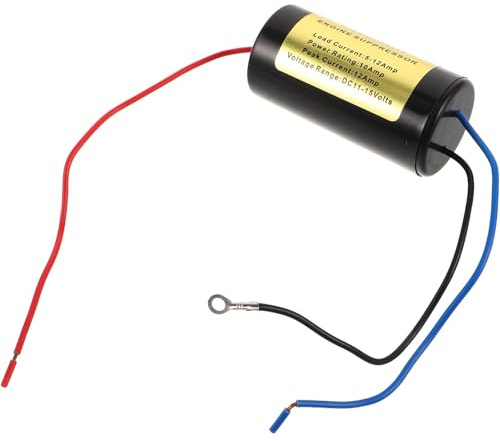 PACKOVE Car Audio Noise Filter and Engine Noise Suppressor with 10 Amp Load Current for Vehicle Electrical Devices and Car Upgrades