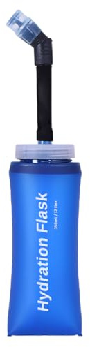 TRIWONDER Gourde Souple Pliable Running Bouteille d'eau | Flasque, Poche Hydratation, Réservoir d'eau, Sport Utilisation en Extérieur