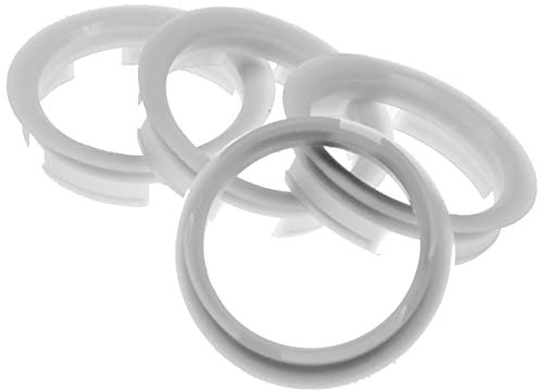 4X Zentrierringe 63,4 x 56,1 mm transparent Felgen Ringe Made in Germany
