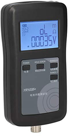 Battery Tester, High‑Accuracy Battery Resistance Tester, Internal Resistance Test Instrument 100V Battery Pack, with High Sensitivity, High Accuracy, for Measuring Lead Acid, Lithium Ion