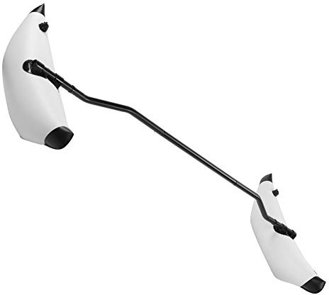 Stabilizzatore stabilizzatore Stabilizzatore per Kayak, Kit stabilizzatore per Kayak, per Principianti Kayak Canoa Pesca(Bianco)