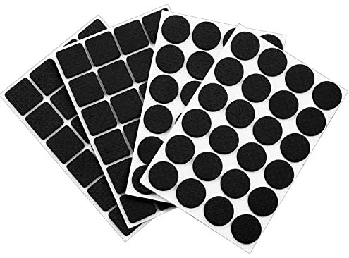 96 Stück Anti Rutsch Pads,rutschfeste Möbelunterlage, Gummi Möbel Pads,5mm Antirutschmatte Möbelstopper Antirutsch Pads für Stuhlbein Tische Sofas und Möbel