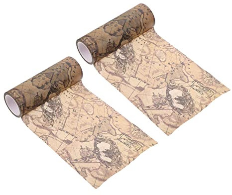 Anneome 2 Rollos Pegatinas De Categoría De Etiqueta Cinta Washi De Cuaderno Cinta De Papel Diarios Cinta Adhesiva De Periódico Libretas Y Pegatinas De Papel Japón Papel Japones Niño