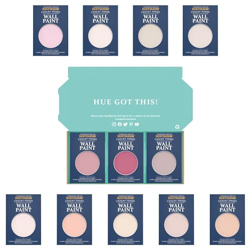 Rust-Oleum Wall Paint in Chalky Finish - Sweet Pinks Tester Box