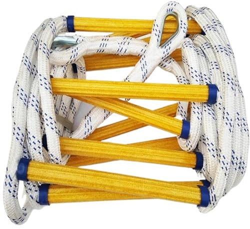 10 Meter Anti-Rutsch-Rettungsseil Notarbeit Feuerleiter Sicherheitsreaktion Selbstrettung Lebensrettendes Kletterwerkzeug Rettungsleiter Boot