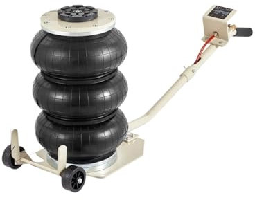 rangierwagenheber Pneumatischer Wagenheber, 3 Tonnen/5 Tonnen, dreifacher Beutel-Luftheber, Schnellhub, robuste Auto-Reparaturwagenheber wagenheber Auto(3T Non Adjustable W)
