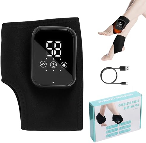 3-IN-1 Fußmassagegerät - Fussmassagegerät Elektrisch, Warme Füße Erhitzbar Massagegerät, Foot Massager Beine, Geeignet für Massage und Fitness, Muskeln zu Entspannen
