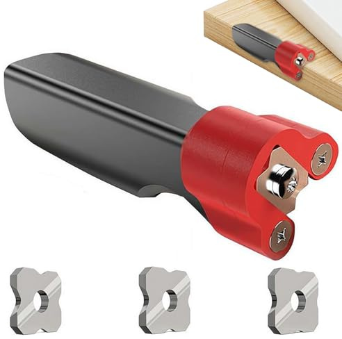 Hitburu Recortadora De Cantos para Carpintería - Máquina Rebordeadora Multifunción - Máquina Recortadora Portátil para Taller, Puertas, Carpintería, Industrial y Ebanistería
