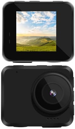 ZXZZAS Body Camera, A35 Mini Body Digital Mounted Camera Wireless HD 1080P Recording Pocket Long Standby Motion Small Camcorder For Car Bike Sports(64GB)