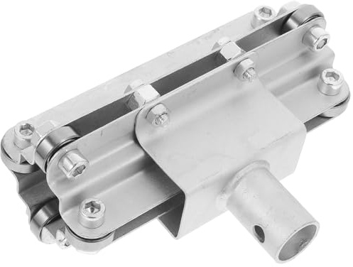 Outanaya Motore Rampicante per Ventilazione Laterale Serra Agricola, Avvolgibile Rivestimento Zinco-Alluminio, Pulegge Metalliche Resistenti, Accessori Completi per Coltivazione e Gestione