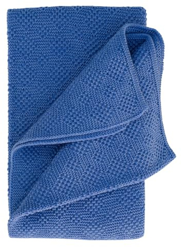 FosterNatur, Merino Babybdecke, 100% superfeine Merinowolle, mulesingfrei (Bluestar)